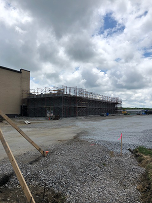 Wrestling Facility progress