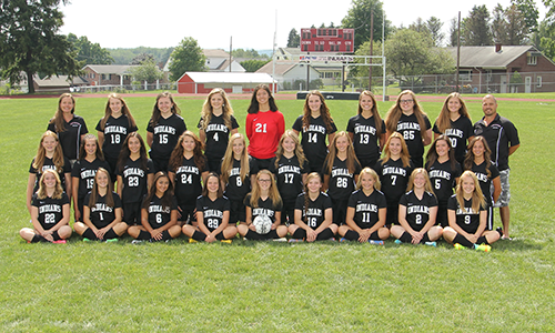 2016-2017 Varsity Girls Soccer team
