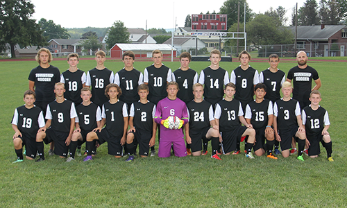 2016-2017 Varsity Boys Soccer team