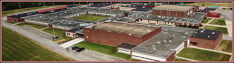 Overhead view of school