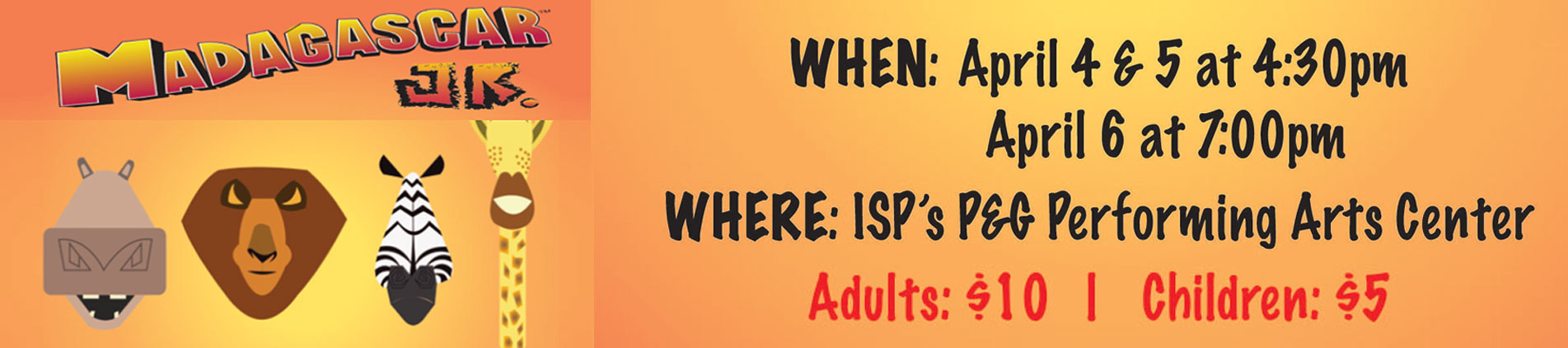 Presenting Madagascar Jr