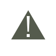 triangle with exclamation point icon