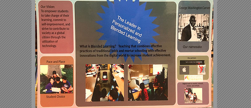 The Leader in Personalized and Blended Learning poster